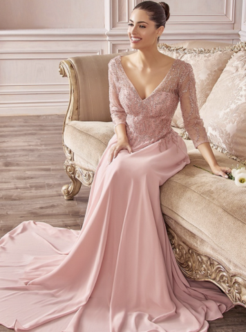 Vestido Rosa 1607