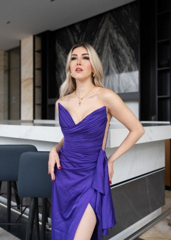 Vestido Morado 1970