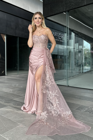 Vestido Rosa 1815