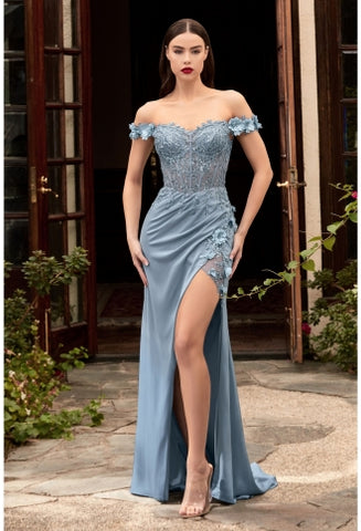 Vestido Celeste 1402