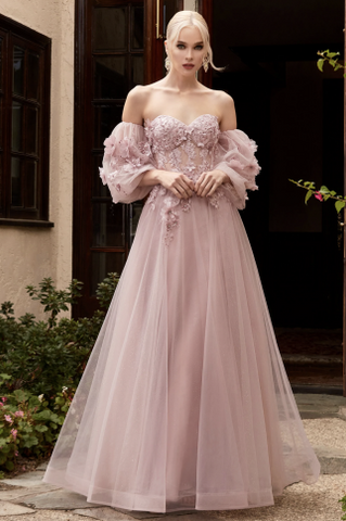 Vestido Rosa Morado 1630