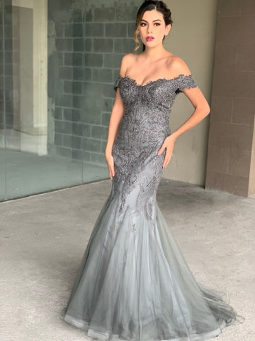 Vestido Gris 965