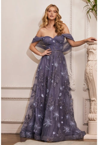 Vestido Morado 1357