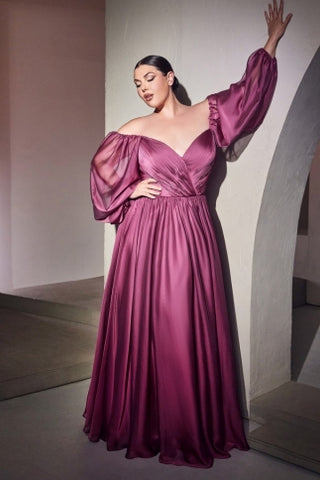 Vestido Rosa Morado 1533